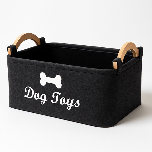 GlowPaws™ Dog Toy Storage Basket – Match With Any Toy & Save!