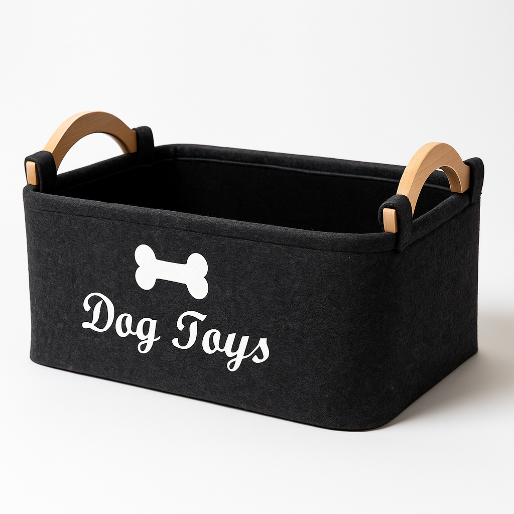 GlowPaws™ Dog Toy Storage Basket – Match With Any Toy & Save!