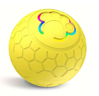GlowPaws™ Smart LED Dog Ball – USB Rechargeable, Auto-Bouncing Toy