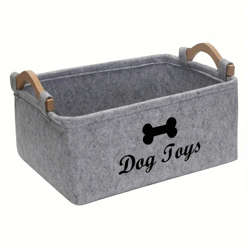 GlowPaws™ Dog Toy Storage Basket – Match With Any Toy & Save!