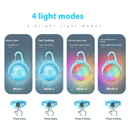 GlowPaws™ LED Tag – Safety Pendant for Night Walks (EU Shipping Soon)